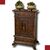 17TH CENTURY CANDLE HOLDER CABINET