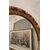 Round gilded wood mirror, second half of the 19th century