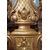 PAIR OF GILDED WOOD CANDELABRA, MID-18TH CENTURY