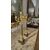 Pair of Charles X bronze candlesticks