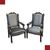 PAIR OF LATE 18TH CENTURY ARMCHAIRS