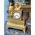 Neoclassical table clock with shepherd boy, 18th century