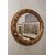Round gilded wood mirror, second half of the 19th century