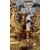 PAIR OF GILDED WOOD CANDELABRA, MID-18TH CENTURY