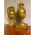 PAIR OF GILDED AMPHORA CANDELABRA, EARLY 19TH CENTURY