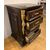 Small walnut chest of drawers with gilded carvings, late 16th century