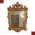 SMALL GILT WOOD MIRROR SECOND HALF 18TH CENTURY