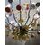 Chandelier with fruit in glass, late 19th century
