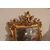 SMALL GILT WOOD MIRROR SECOND HALF 18TH CENTURY
