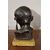 SMALL BRONZE STATUE OF CHILD WITH CAP BY P. PIRAINO EARLY 20TH CENTURY