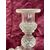 PAIR OF EARLY 20TH CENTURY CRYSTAL CANDLESTICKS