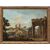 Francesco Battaglioli (Modena 1710 ca. - Venezia post 1796) - Capriccio architettonico con personaggi.