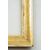 Antique Neapolitan Empire frame in gilded and carved wood, dating back to the first decade of the 19th century.