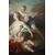 Dipinto antico olio su tela alla maniera di "Francois Boucher" raffigurante la Toletta di Venere.Francia XVIII secolo.