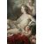 Dipinto antico olio su tela alla maniera di "Francois Boucher" raffigurante la Toletta di Venere.Francia XVIII secolo.