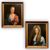 Pair of French portraits