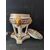 Bellissima coppia di gelaterie in ceramica di Bassano - H 30 cm