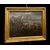 Oil painting on canvas depicting a battle