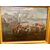 Oil painting on canvas depicting a battle