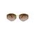 DIOR Occhiali da Sole Vintage in Metallo Col. Oro