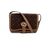 GUCCI Borsa a Tracolla Vintage in Tela Col. Marrone M