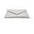 YVES SAINT LAURENT Pochette Vintage in Pelle Col. Bianco Clutch S