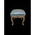 Three lacquered and gilded stools