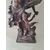 Spettacolare San Michele Arcangelo e Lucifero in Bronzo - H 98 cm