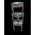 Three lacquered and gilded stools