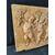 Altorilievo - Sovrapporta "Allegoria delle 4 stagioni" - 64 x 40 cm - Marmo giallo reale