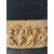 Altorilievo - Sovrapporta "Allegoria delle 4 stagioni" - 64 x 40 cm - Marmo giallo reale