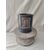 Particolare portapenne in marmo nero marquina - H 17 cm
