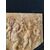 Altorilievo - Sovrapporta "Allegoria delle 4 stagioni" - 64 x 40 cm - Marmo giallo reale