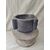 Interessante mortaio in marmo nero marquina - H 13 cm