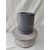 Particolare portapenne in marmo nero marquina - H 17 cm