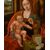Madonna in trono con Bambino, Maestro del Pappagallo (Anversa, primi del XVI secolo), seguace