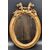 Carved and gilded oval frame – Bologna, early 18th century