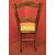 Set of six kitchen chairs