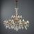 Lampadario in Stile Maria Teresa Italia Inizio XX Secolo