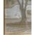 Painting in pastels, pencil, and white lead on paper depicting the Cathedral of Santa Maria del Fiore in Florence. Giovanni Secchi.