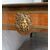 Scrivania /Bureau Plat antica Napoleone III Francese in legno esotico pregiato con innesti di elementi in bronzo dorato. Francia XIX secolo.