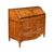 Walnut drop-front chest of drawers. Venice, second half of the 18th century.