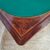 Charles X game table 1820 in maple and mahogany with inlays