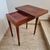 Charles X game table 1820 in maple and mahogany with inlays