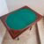 Charles X game table 1820 in maple and mahogany with inlays