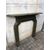 Cornice di camino in legno laccato a finto marmo