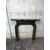 Cornice di camino in legno laccato a finto marmo
