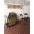 Set di 10 sedie vintage apribili, da cinema o teatro con carrello originale