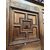PTI714 - Portoncino da ingresso in rovere, epoca '800, misure cm L 111 x H 227