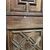 PTI714 - Portoncino da ingresso in rovere, epoca '800, misure cm L 111 x H 227